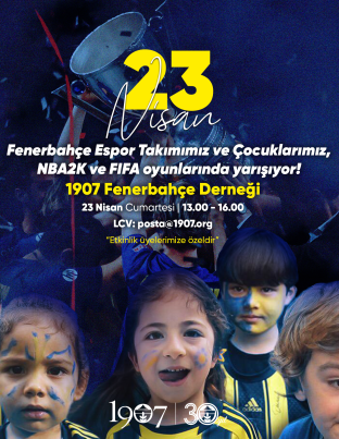 Fenerbahçe Espor Takımımız ve Çocuklarımız 23 Nisan'da Buluşuyor!