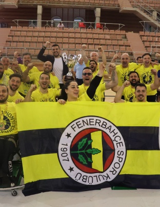 Fenerbahçe Göksel Çelik Tekerlekli Sandalye Basketbol Takımımız EuroCup2 Şampiyonu! 