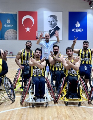 Fenerbahçe Tekerlekli Sandalye Basketbol Takımımız galibiyet serisini 25'e çıkardı