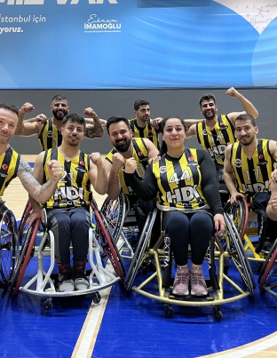 Fenerbahçe Tekerlekli Sandalye Basketbol Takımımız galibiyet serisine devam ediyor
